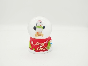 Snow Globe Christmas Figure Penguin